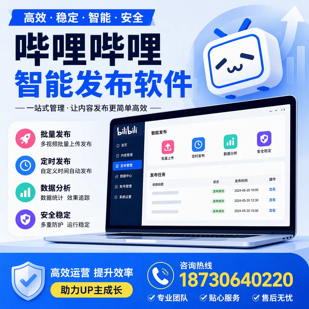 哔哩哔哩智能发布软件的性能测试与评估：合肥 用户指南